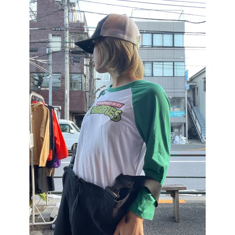[USED]プリント💚ラグラン