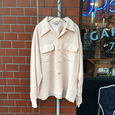 [USED] vintage  レーヨンシャツ