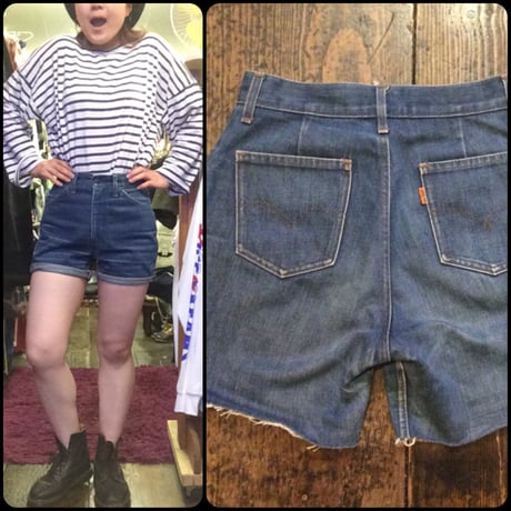 [USED] 80's Levis ハイウエストSHORTS