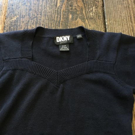 [USED] DKNY S/S Cotton ニット