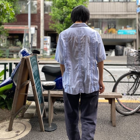 [USED] さわやかBLUE CUBA SHIRT！