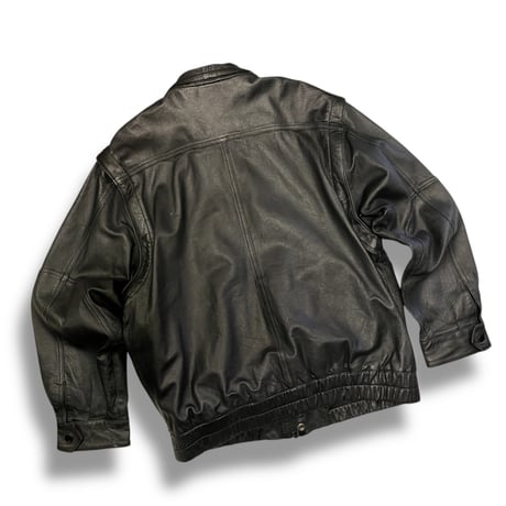 [USED] 2WAY ブラックレザーJKT