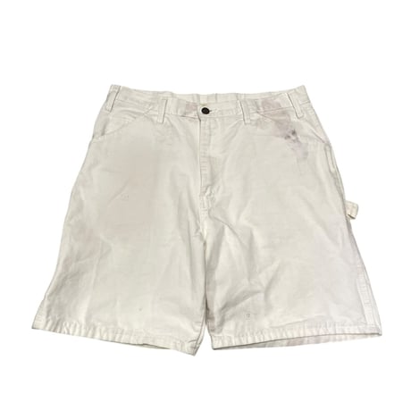 [USED] "Dickies"ホワイトハーフパンツ（W33）
