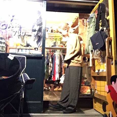 [USED] キャメル色 ベロアSWEAT