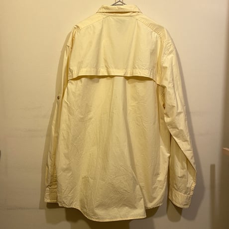 [USED]  L.L.Bean YELLOW COTTON SHIRT💛