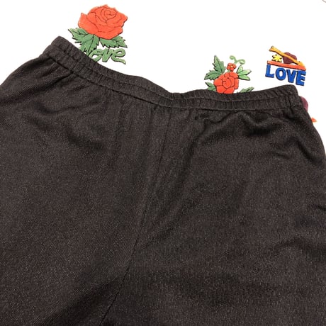 [USED] BLACK POLY PANTS