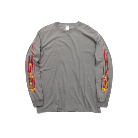 [CHEAP TIME$]  New 袖ROGO "FADE" L/S Tee