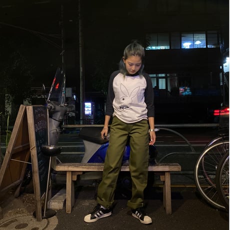 [USED] PLAYBOY! PRINTラグランTee