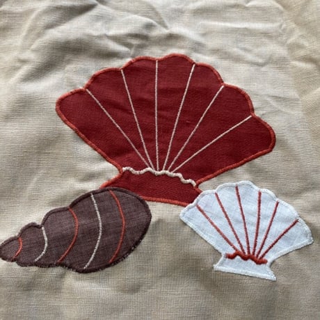 [USED] シェル柄巻きスカート🐚