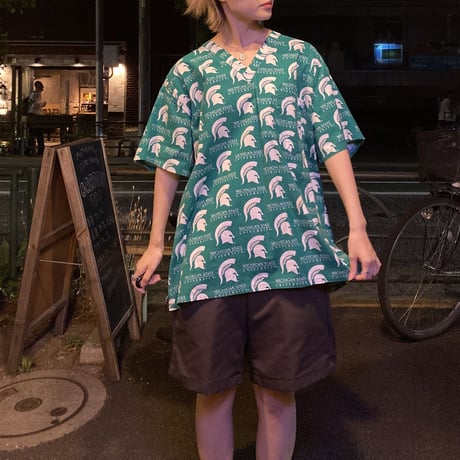 [USED] "MSU" SKIPPER SHIRT！