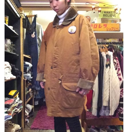 [USED] Goodデザイン!キャメル色のコート
