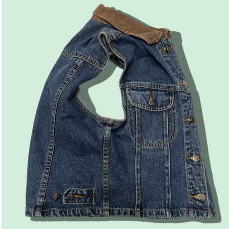[USED]  DENIM ×コーデュロイ♡ベスト