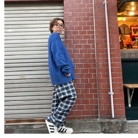 [USED] “LAUREN “RALPH LAUREN COTTON KNIT！