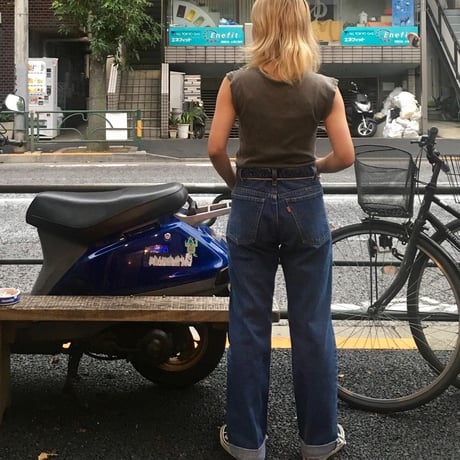 [USED] Vintage ロゴ ノースリーブTee