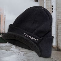 [USED] carhartt knit cap made in usa