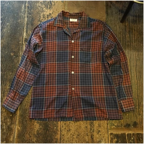 [USED] vintageチェックシャツ
