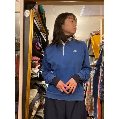 [USED]80's vintage NIKE ラガーシャツ