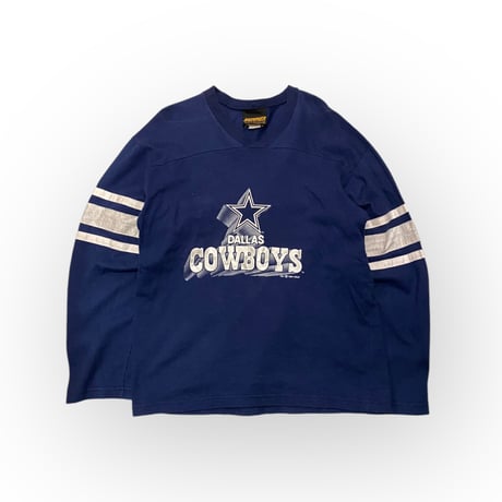 [USED]"Dallas Cowboys" フットボール L/S Tee