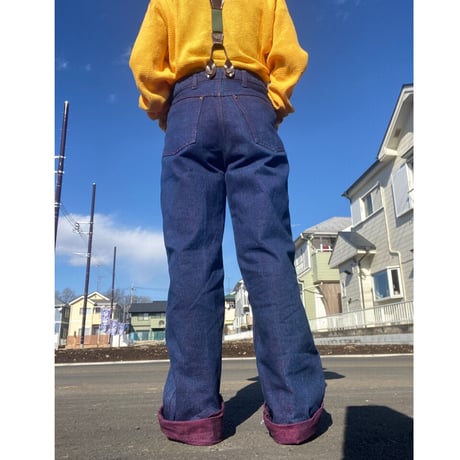 [USED] OLD  made in FRANCE デニムパンツ