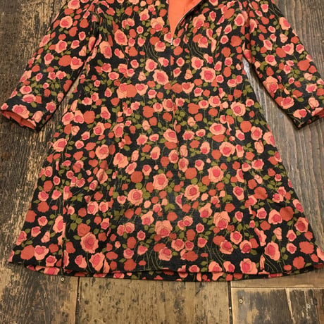 [USED]FLOWER PATTERN mini ワンピース