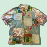 ［USED］パッチワーク風SHIRTS♡