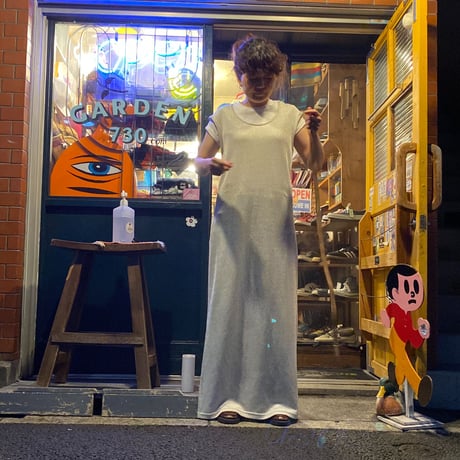 [USED] ニットマキシ丈ワンピース