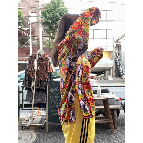 [USED] BOB MARLEY レーヨン P/O SHIRTS