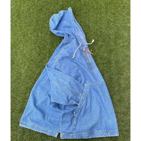 [USED] デニムプルオーバーパーカー 💙
