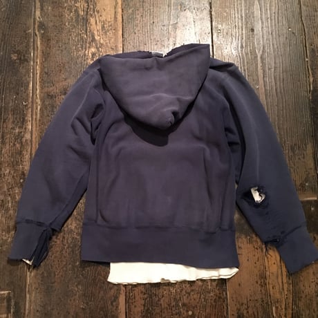 [USED] 90's リバース ダメージパーカー