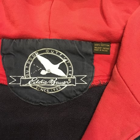 [USED] 'Eddie Bauer' SWEAT地プルオーバー