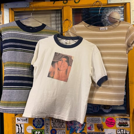 [USED]ブリジット・バルドー チビ トリムTee💙