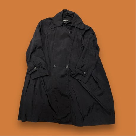 [USED] BLACK NYLON COAT