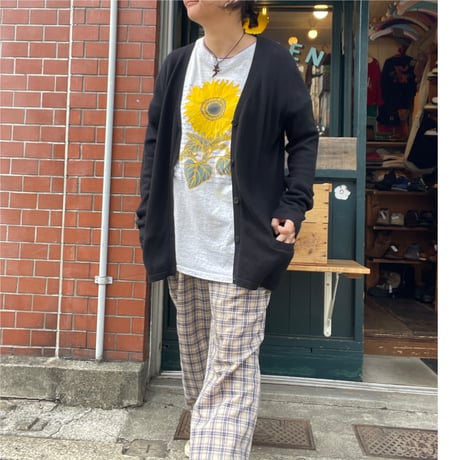 [USED]  重ね着風 "ひまわり" Tee