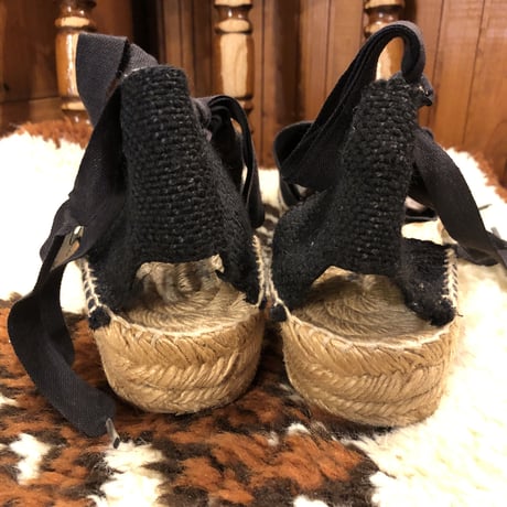 [USED] BLACK♡エスパドリーユ