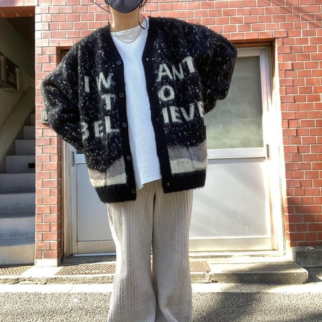 [CHEAP TIME$]  "I WANT TO BELIEVE" CARDIGAN
