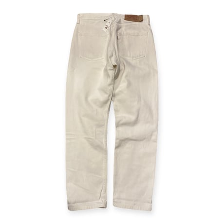 [USED] Levi's 501 WHITE🤍made in POLAND