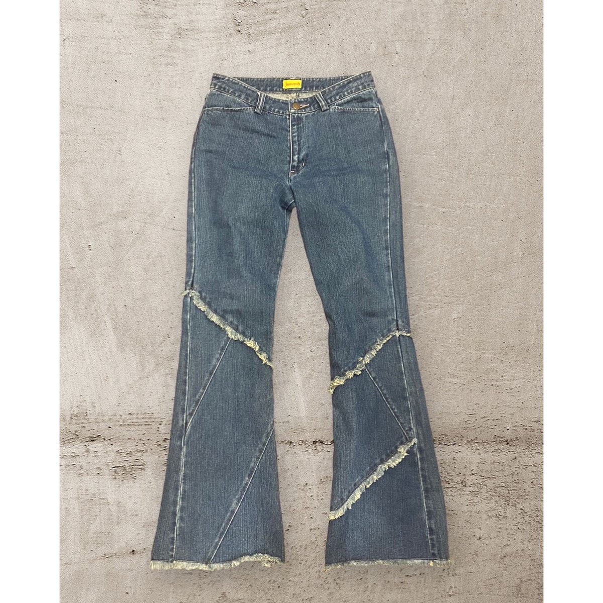 USED] フレアデニムパンツ フリンジかわいい♡ | garden730