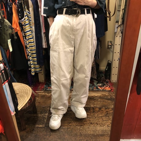 [USED] Calvin klein 2タックチノ