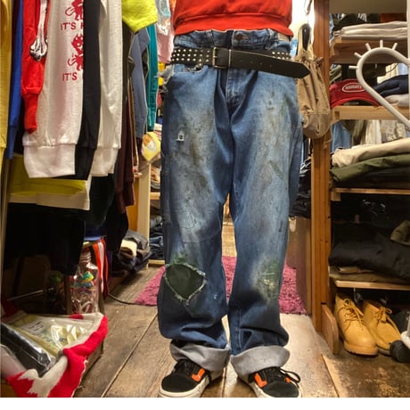 [USED] Dickies ダメージ ペインター PANTS