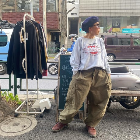 [USED] GOOD BODY 80's NEW YORK print SWEAT  🍎