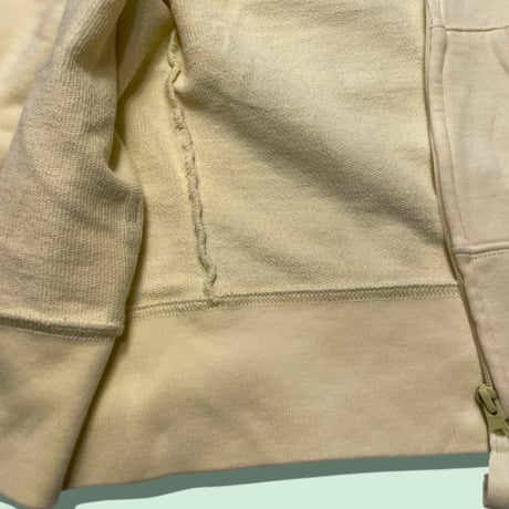[USED] パステルYELLOW ZIP パーカー