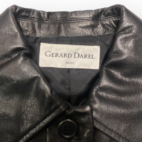 [USED] "GERARD DAREL PARIS" REALレザージャケット