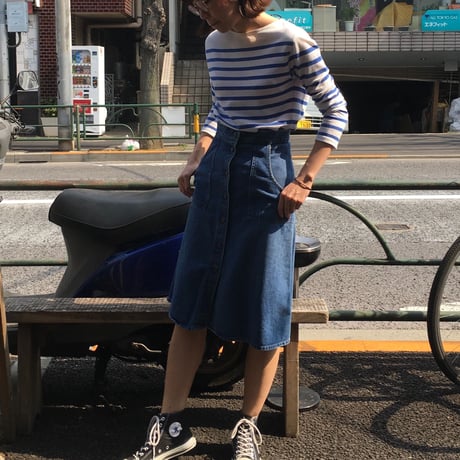 [USED] OLD  Denim skirt