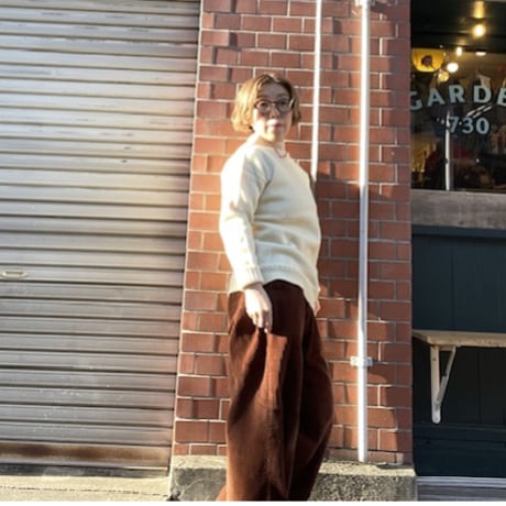 [USED] 90's "LE TRICOTEUR" ガンジーニット