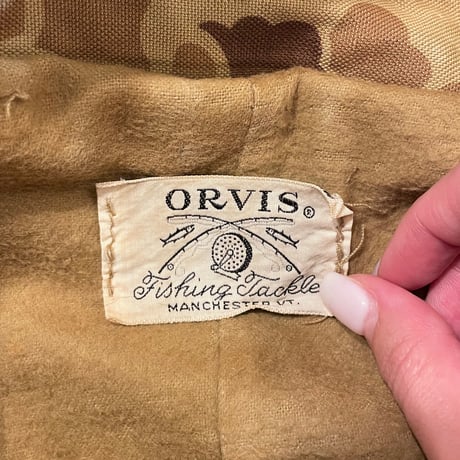 [USED] 60's "ORVIS" Fishing JKT