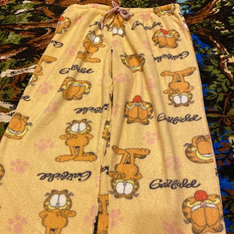[USED] ガーフィールド😼パジャマパンツ