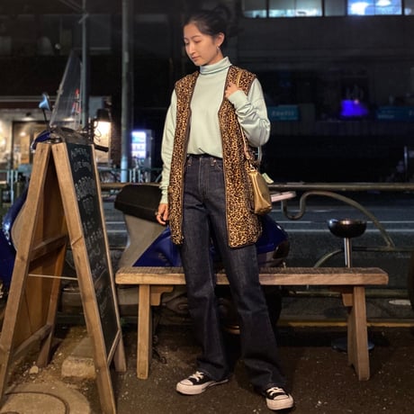 [USED] REVERSIBLE LONG VEST♡