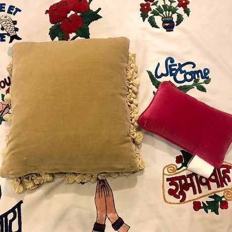 [USED] vintage クッション