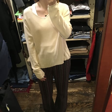 [USED] Ralph Lauren 100%SILKニット