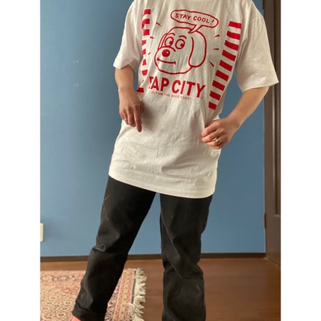 [USED] RAP CITY  ⭐︎プリントTee